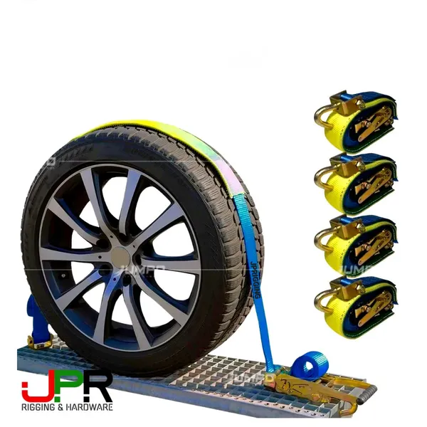 Bộ dây chằng hàng bánh xe ô tô bản 50mm 5000kg