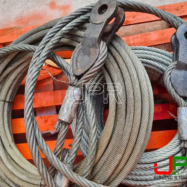 Sling cáp thép hàn quốc bấm chì lót bẹn đặc