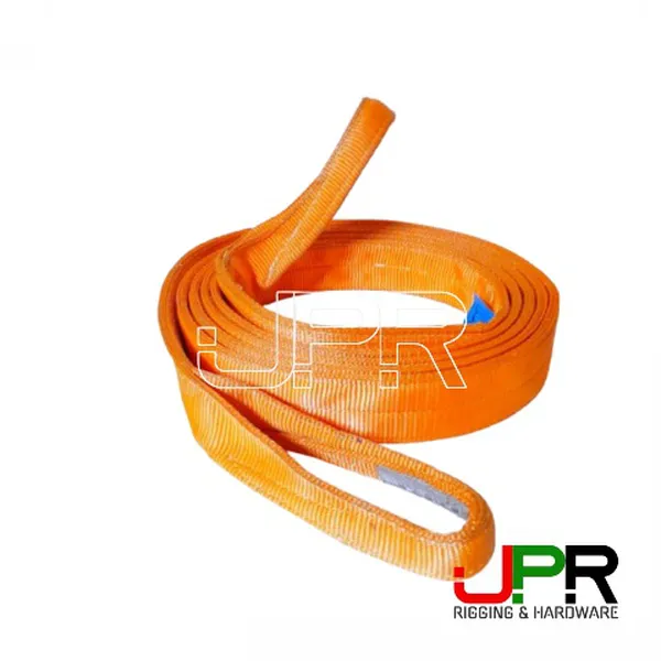 Dây cáp vải kéo hàng 24 tấn bản 75mm may 3 lớp