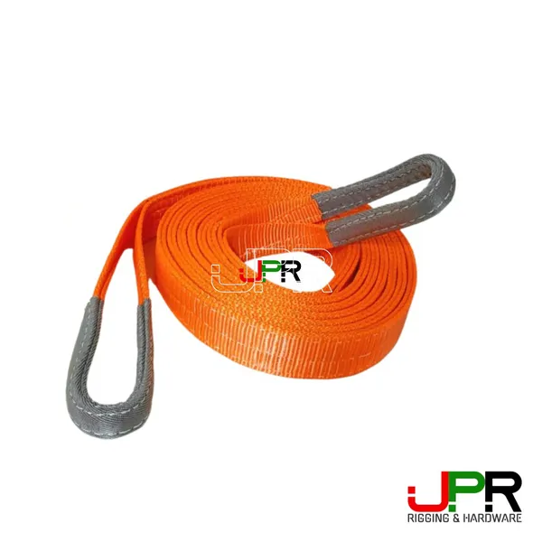 Dây cáp vải kéo cứu hộ ô tô kéo hàng pallet 10 tấn 2 lớp