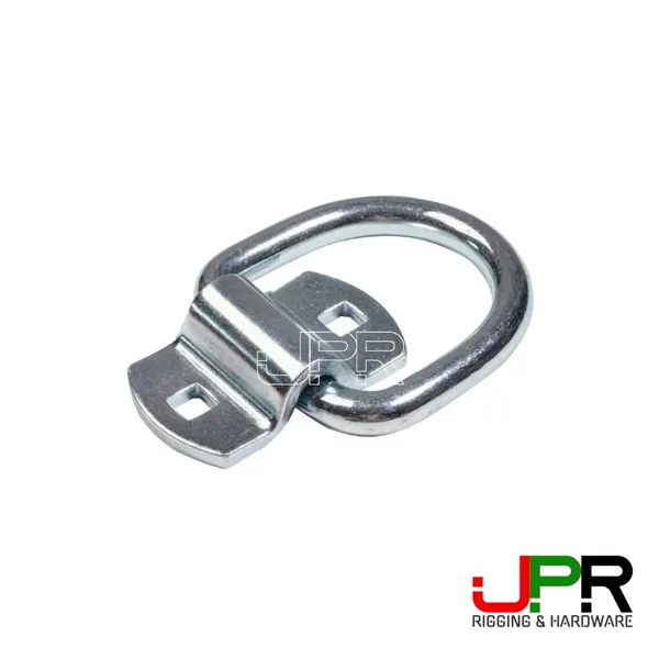 Móc neo chằng hàng D-ring 12mm đế 2 lỗ