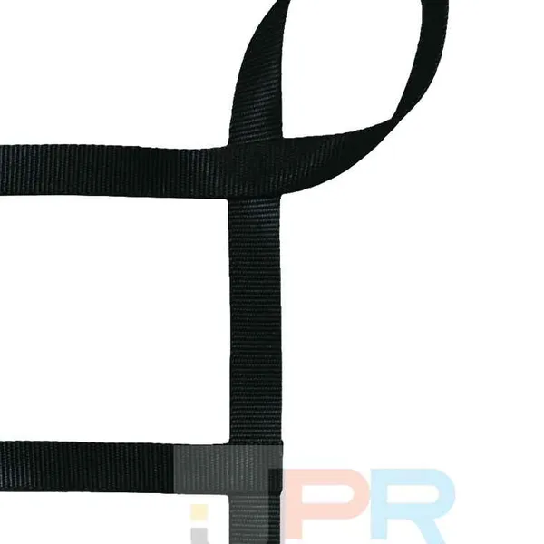 Lưới chằng hàng dây đai bản 25mm với các mắt mềm xung quanh