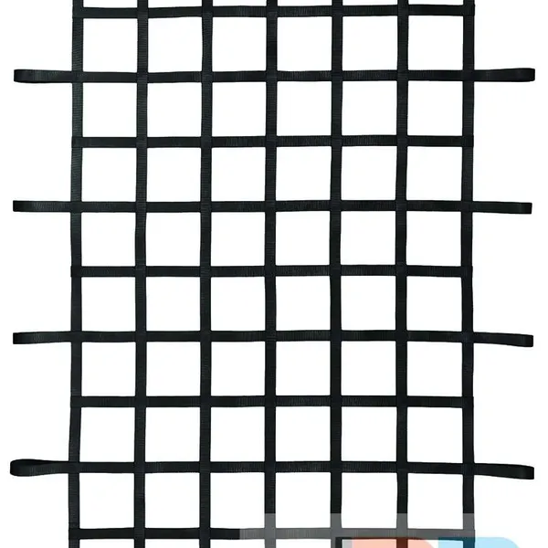 Lưới chằng hàng dây đai bản 25mm với các mắt mềm xung quanh