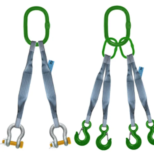 Sling cáp vải cẩu hàng 1 chân cáp vải dẹp webbing sling