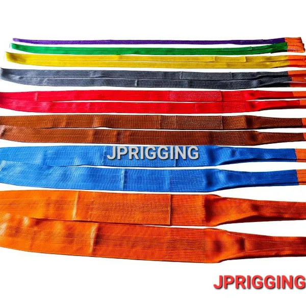 Cáp vải cẩu hàng bản dẹp 2 tấn webbing sling 2 đầu mắt