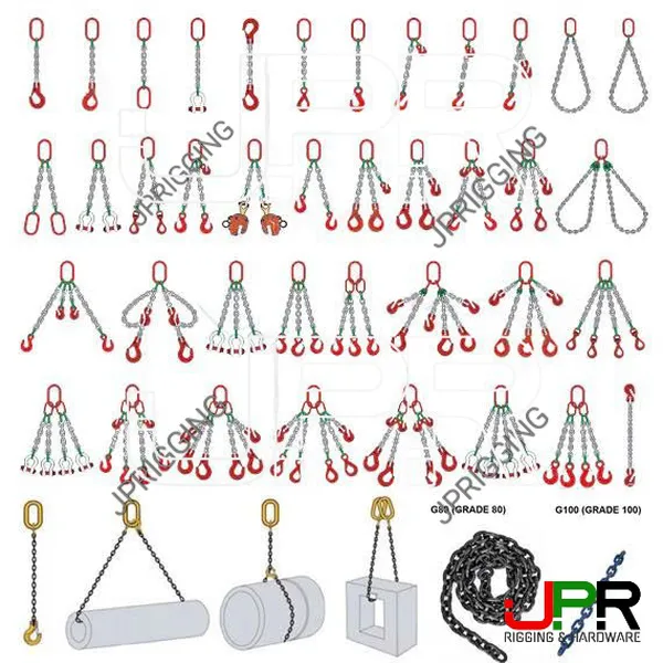 Dây Sling xích cẩu hàng 2 chân