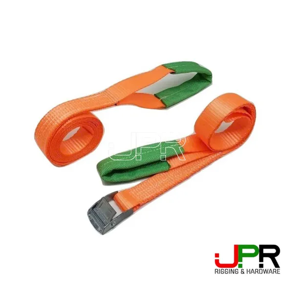 1" (25mm) Cam buckle straps tie down with soft eye fitting
