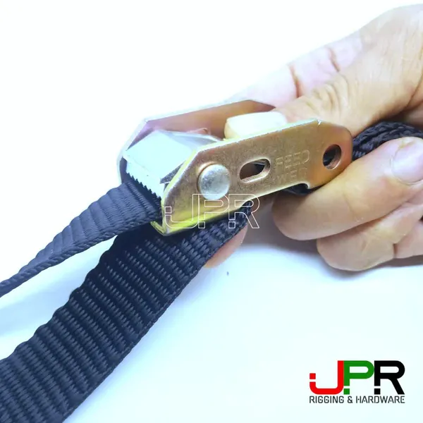 Dây chằng hàng khóa cam 500kg không móc - khóa thép