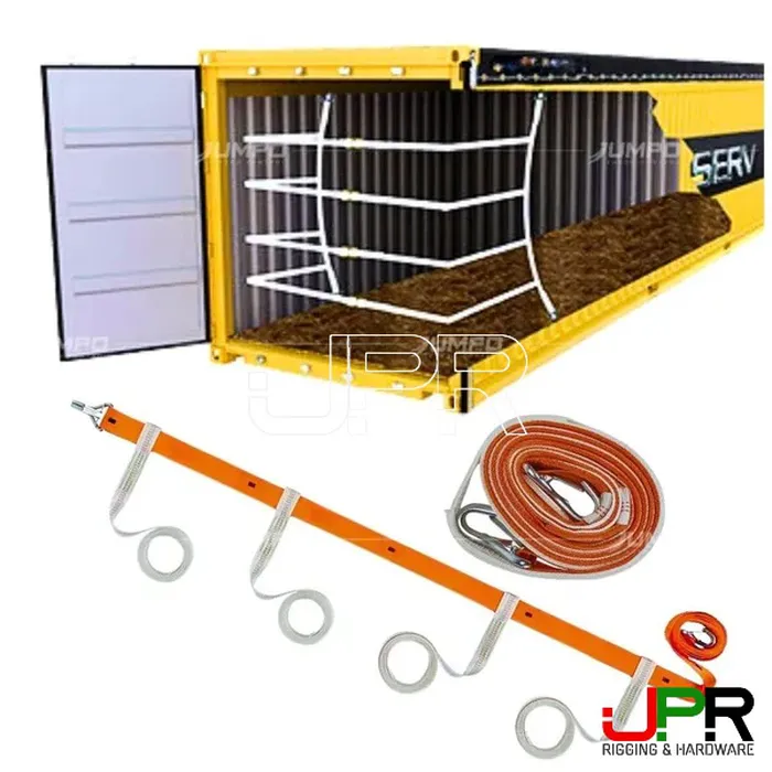 Bộ dây chằng hàng trong container