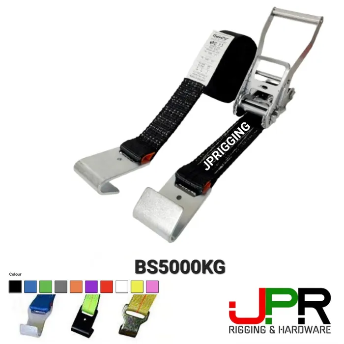 BS5000Kg Dây chằng hàng tăng đơ 5cm móc flat hook