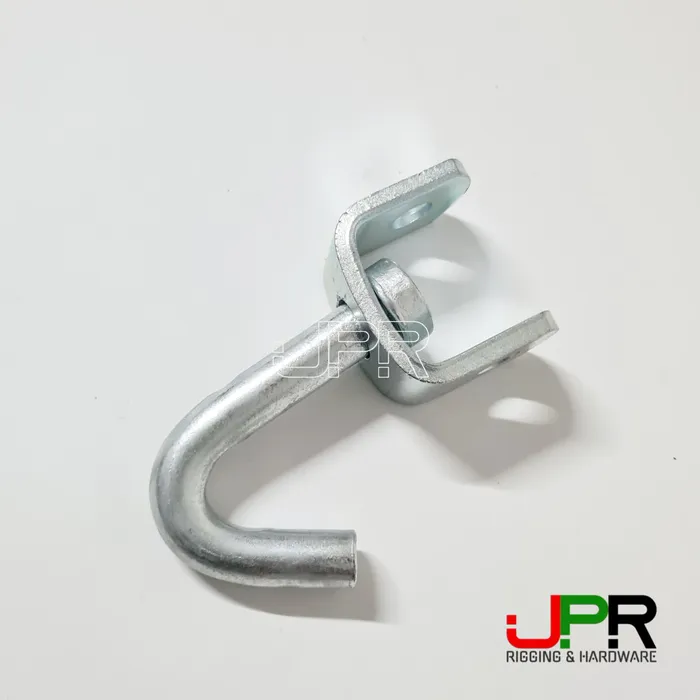 Móc J xoay -5000kg bản 50mm - lắp vào đầu tăng đơ