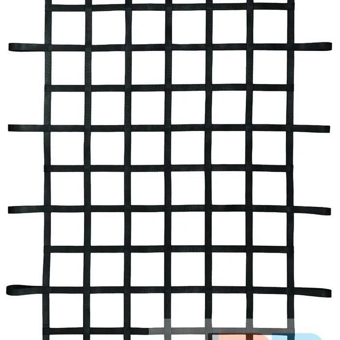 Lưới chằng hàng dây đai bản 25mm với các mắt mềm xung quanh