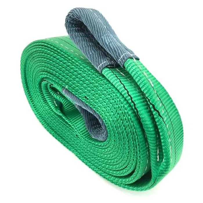 Cáp vải cẩu hàng bản dẹp 2 tấn webbing sling 2 đầu mắt