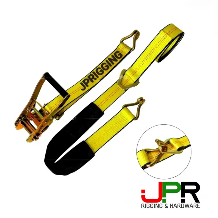 Dây chằng hàng tăng đơ bản 5cm 5000kg Móc J & D- ring