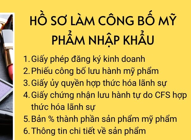 thủ tục nhập khẩu chai xịt dưỡng ẩm