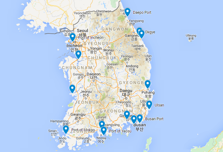 vận chuyển hàng từ hàn quốc về việt nam