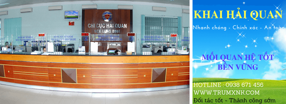 dịch vụ hải quan hàng xuất khẩu, nhập khẩu