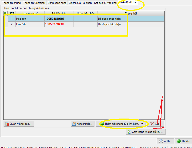 CÔNG TY DỊCH VỤ KHAI HẢI QUAN HÀNG XUẤT KHẨU