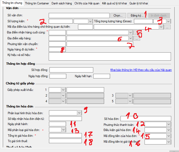 CÔNG TY DỊCH VỤ KHAI HẢI QUAN HÀNG XUẤT KHẨU