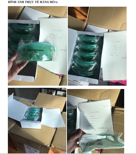 Thủ tục nhập khẩu kính bảo hộ lao động