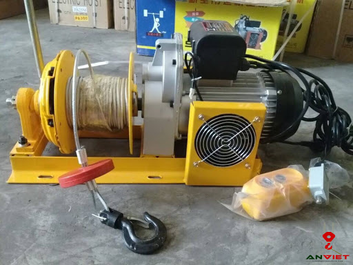 thủ tục nhập khẩu tời điện