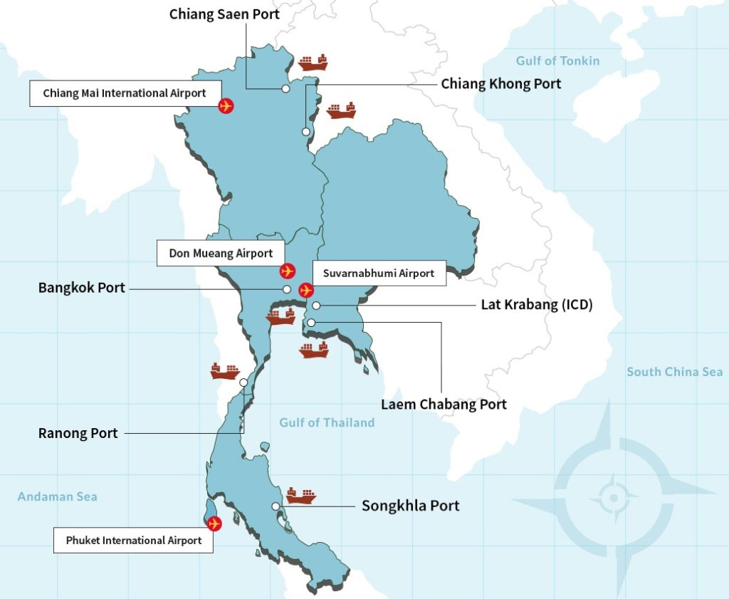 vận chuyển hàng từ thái lan về việt nam