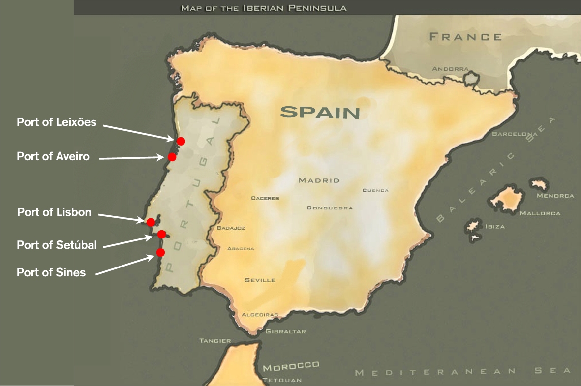 vận chuyển hàng từ Bồ Đào Nha về Việt Nam