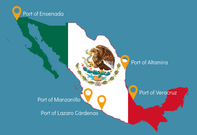 vận chuyển hàng từ mexico về việt nam