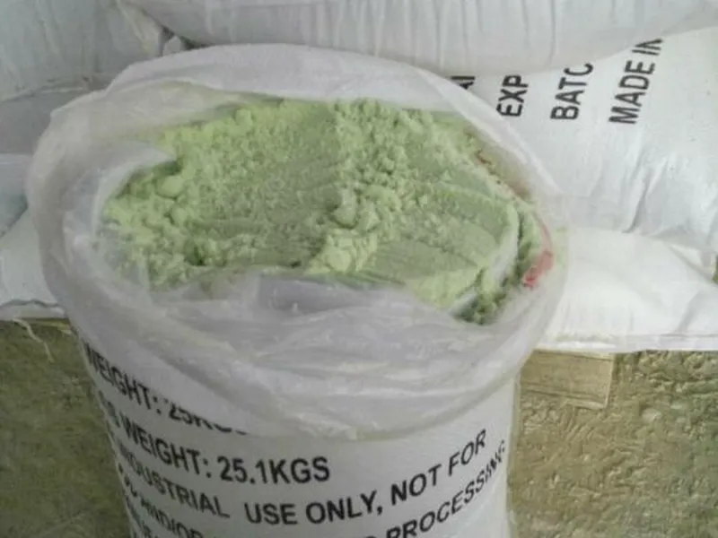 DỊCH VỤ KHAI THUÊ HẢI QUAN – NHẬP KHẨU SẮT SULPHAT (DÙNG CHO XỬ LÝ CHÂT THẢI CÔNG NGHIỆP)