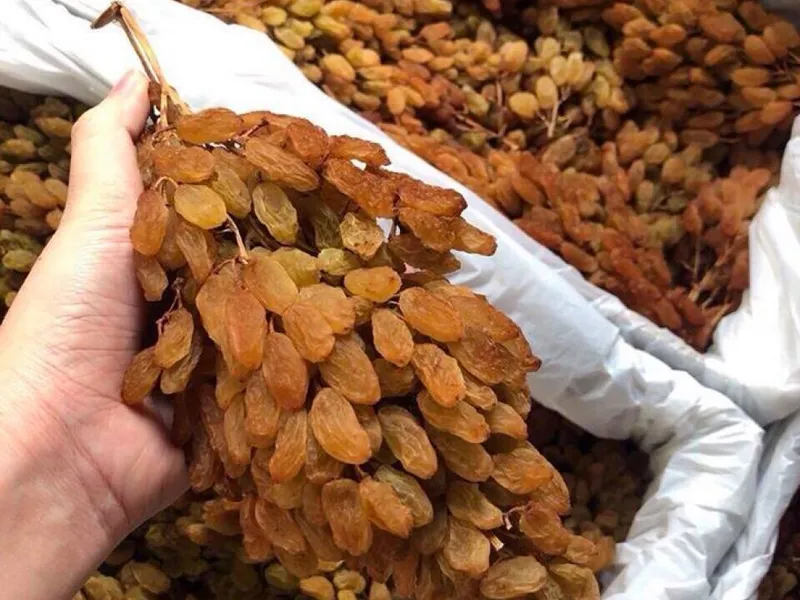 THỦ TỤC NHẬP KHẨU NHO KHÔ