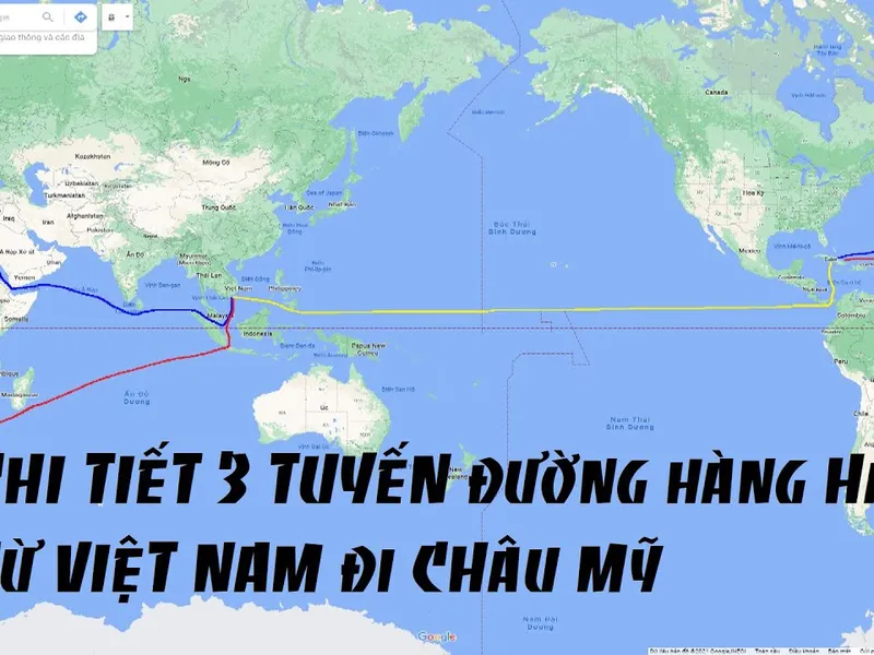 TỔNG QUAN VẬN CHUYỂN HÀNG TỪ VIỆT NAM SANG MỸ