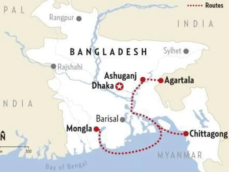 VẬN CHUYỂN HÀNG CONTAINER BẰNG ĐƯỜNG BIỂN TỪ BANGLADESH VỀ VIỆT NAM