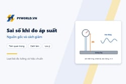 Các nguồn sai số khi đo áp suất: cột chất lỏng, dao động, nhiệt độ, trôi và ngân sách sai số