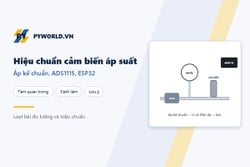 Thực hành hiệu chuẩn cảm biến áp suất với áp kế chuẩn, ADS1115, ESP32: khớp đa thức, chỉnh điểm 0
