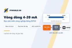 Vòng dòng 4-20 mA là gì và cách đọc cảm biến 4-20 mA bằng ESP32