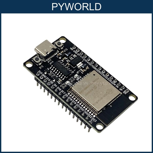 ESP32 devkit V1 30 Pin, cổng kết nối TYPE C, chip giao tiếp CH340 hoặc CH341