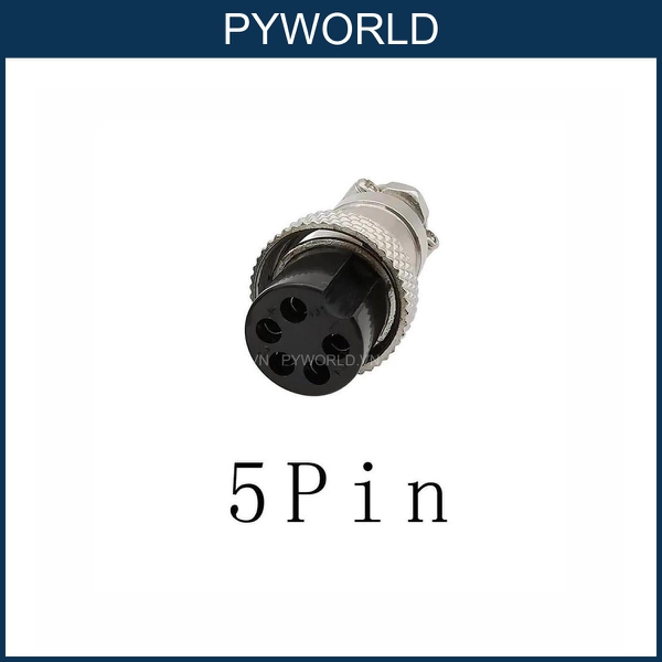 GX16-5P-C Đầu Nối Tròn Cái 5 Chân - JACK nối GX16