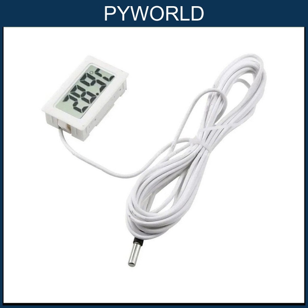 Đồng Hồ Đo Nhiệt Độ - Độ Ẩm Điện Tử Mini Có Sẵn Pin + Tặng 2 Pin Dự Phòng – Chính Xác, Tiện Lợi, Dễ Dàng Sử Dụng