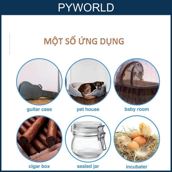 Đồng Hồ Đo Nhiệt Độ - Độ Ẩm Điện Tử Mini Có Sẵn Pin + Tặng 2 Pin Dự Phòng – Chính Xác, Tiện Lợi, Dễ Dàng Sử Dụng
