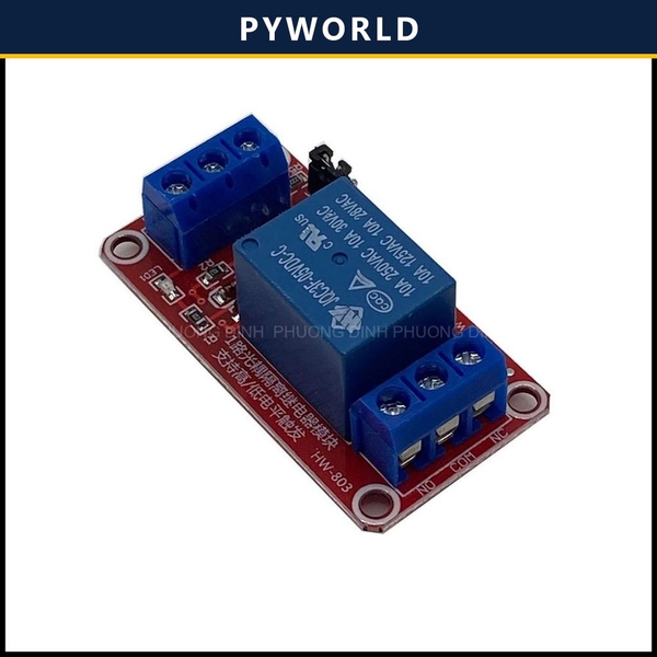 Module Relay 1,2,4 Kênh | Nguồn 5V & 12V | Điều Khiển Thiết Bị Điện An Toàn