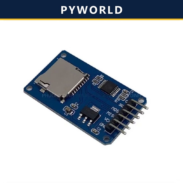 Module Đọc/Ghi Thẻ Nhớ Micro SD | Lưu Trữ Dữ Liệu Dễ Dàng Cho Arduino, ESP32