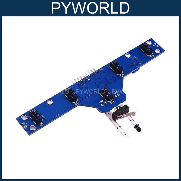 Thanh 5 Cảm Biến Dò Line TCRT5000 + Tránh Vật Cản BFD-1000 | Cảm biến Dò Line 5 Led | Robot Line Follower