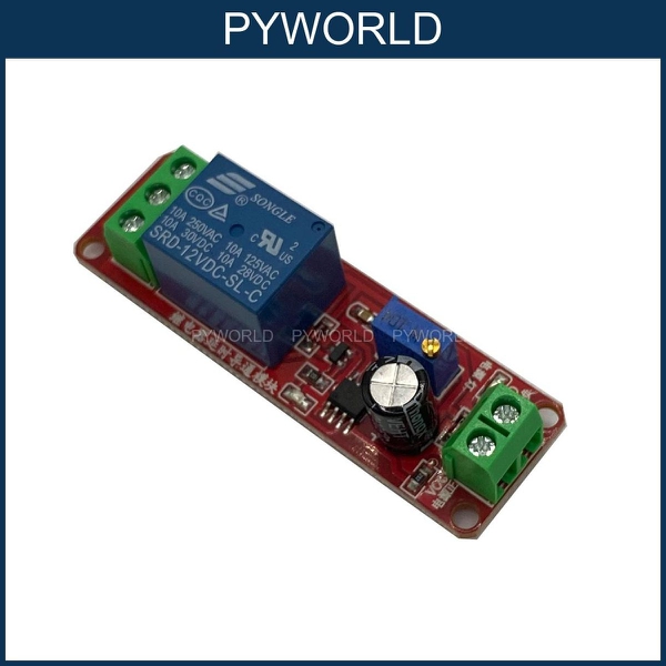 Mạch tạo trễ IC555 loại 5/12 V - Module Relay tạo trễ đóng ngắt thiết bị
