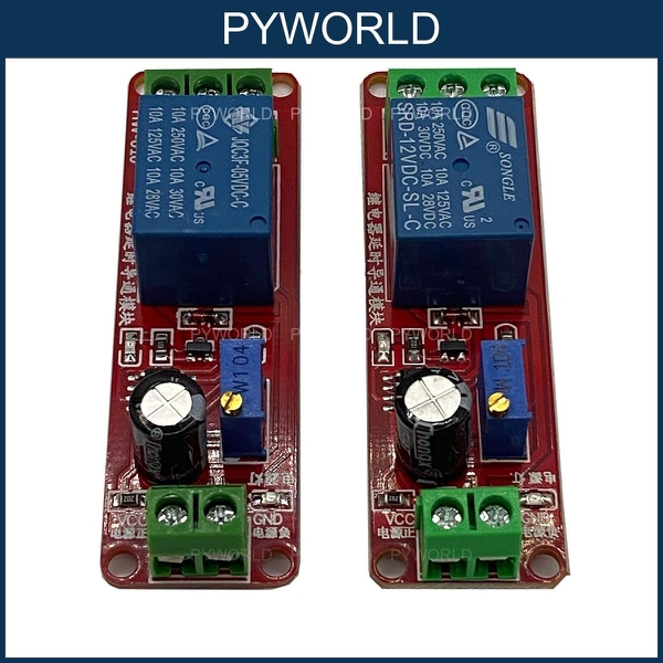 Mạch tạo trễ IC555 loại 5/12 V - Module Relay tạo trễ đóng ngắt thiết bị