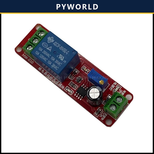 Mạch tạo trễ IC555 loại 5/12 V - Module Relay tạo trễ đóng ngắt thiết bị