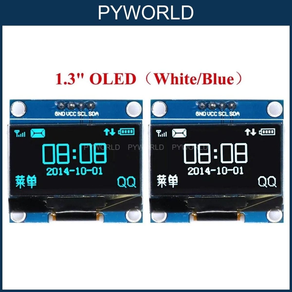 Màn hình hiển thị OLED 1.3 INCH giao tiếp I2C