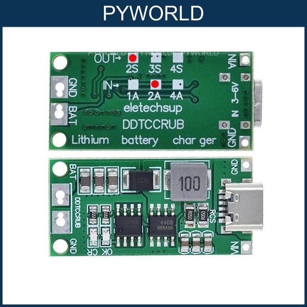 Mạch Sạc Pin 2S4A 3S4A 4S1A 4S2A 4S4A | Bảo Vệ Pin Lithium 3 Cell 11.1V - 12.6V | An Toàn & Hiệu Quả