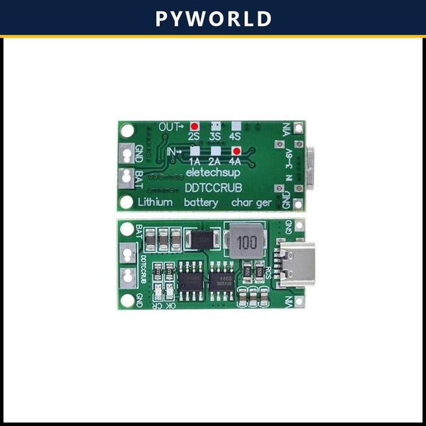 Mạch Sạc Pin 2S4A 3S4A 4S1A 4S2A 4S4A | Bảo Vệ Pin Lithium 3 Cell 11.1V - 12.6V | An Toàn & Hiệu Quả