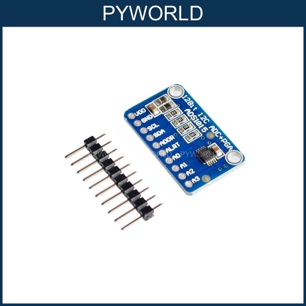 Mạch Chuyển Đổi ADC ADS1115 | Độ Phân Giải 16-bit | Giao Tiếp I2C | Đo Chính Xác Cao
