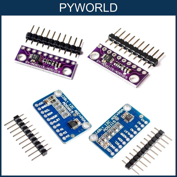 Mạch Chuyển Đổi ADC ADS1115 | Độ Phân Giải 16-bit | Giao Tiếp I2C | Đo Chính Xác Cao